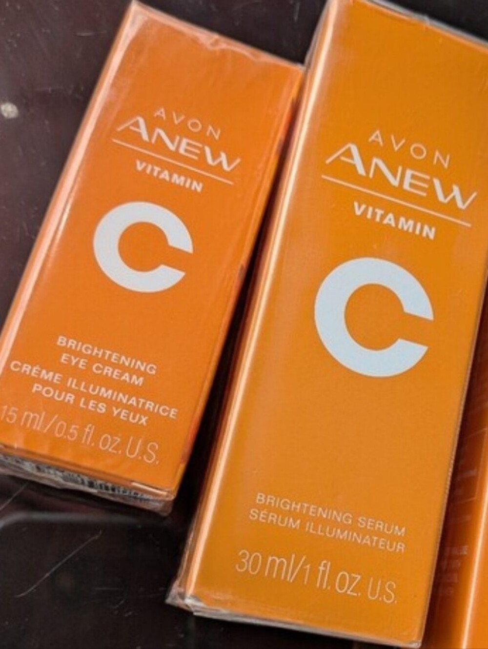 Avon Anew Vitamin C Brightening Duo Brand New Serum And Eye Cream Set